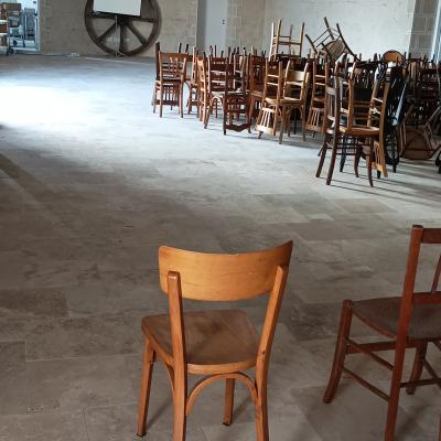 Chaises de notre salle de réception