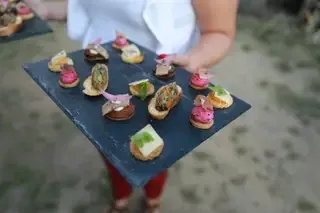 Des petit mignardises du restaurant Bistrot