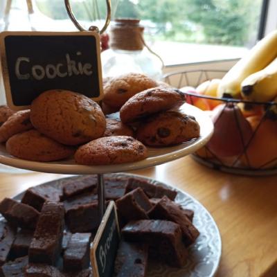 Restaurant Bistrot du Grand Liot Cookie et Brownie 