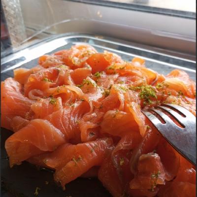 Restaurant Bistrot du Grand Liot saumon 