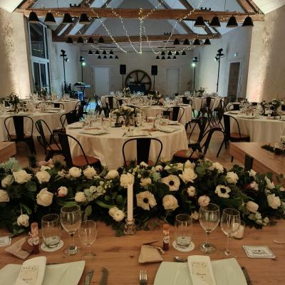 Déco de table pour le mariage chez rayon de Sologne 