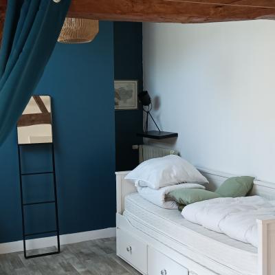 Chambre auberge à l'étage