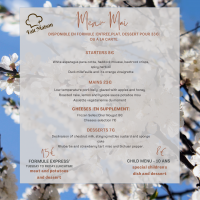 English may menu 