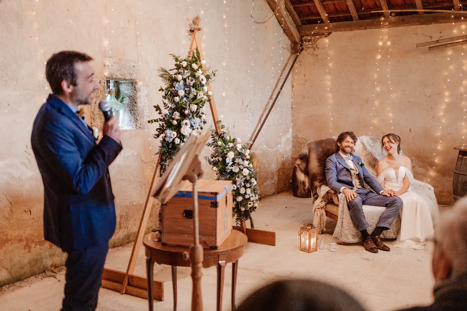 Moonrise photography mariage ceremonie laique sous la guinguette rayon de sologne