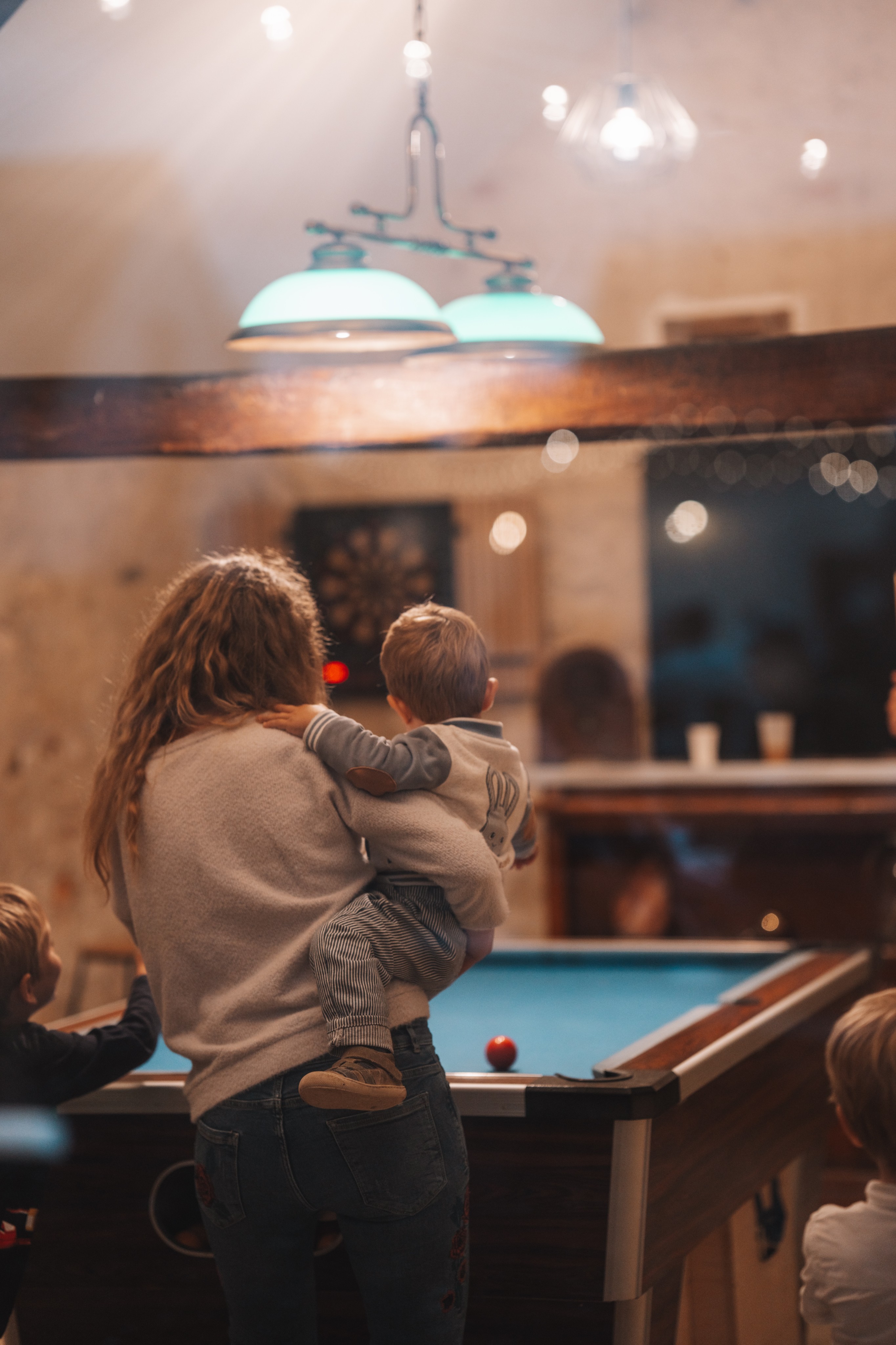 Salle billard jeux de societe rayon de sologne