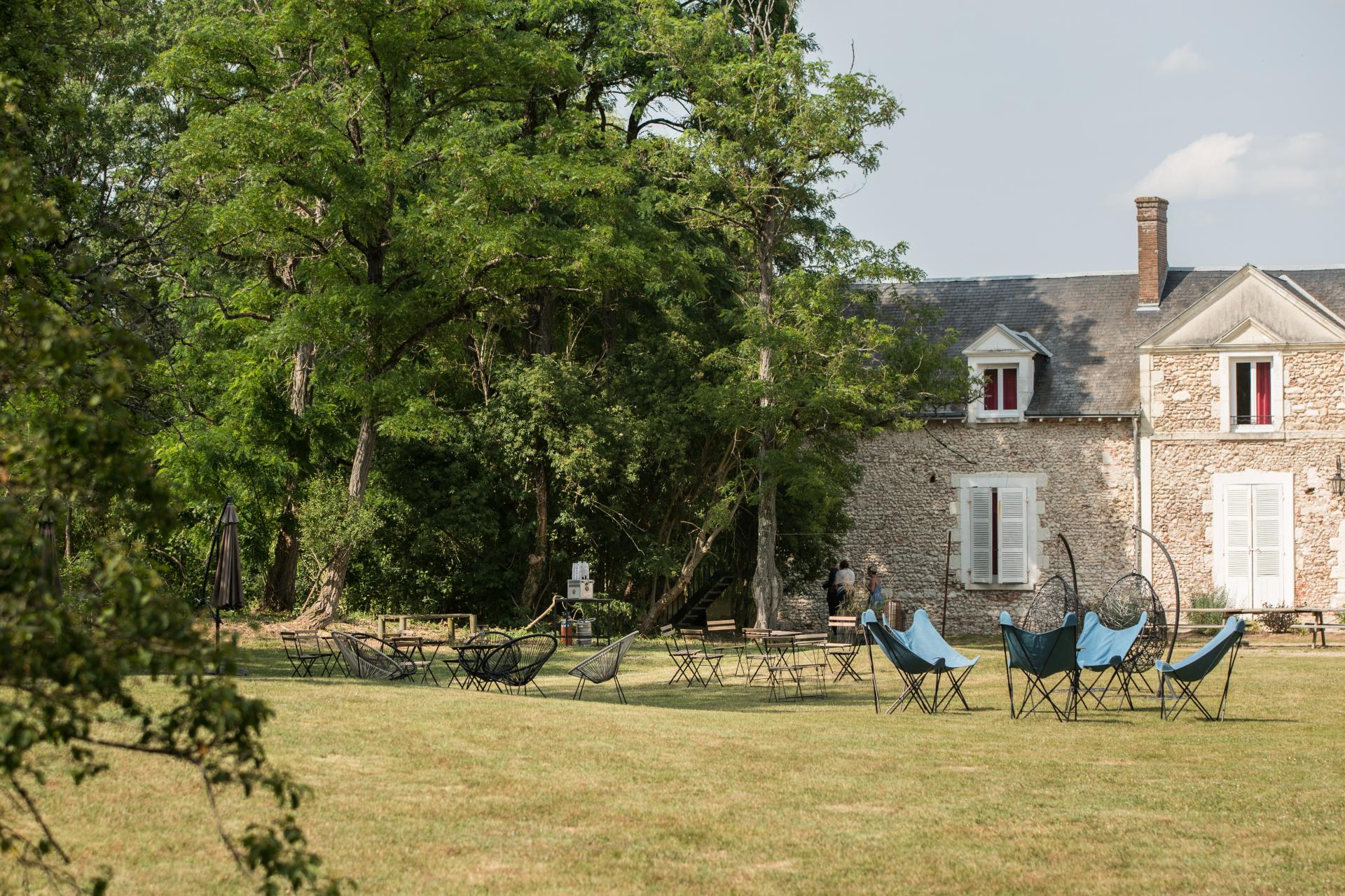 Cour du manoir rayon de sologne