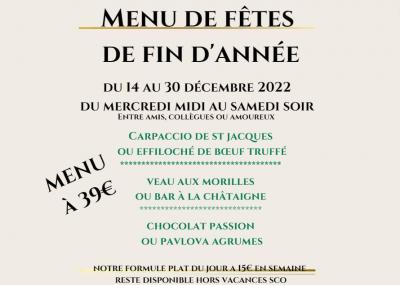 Menu dec 1
