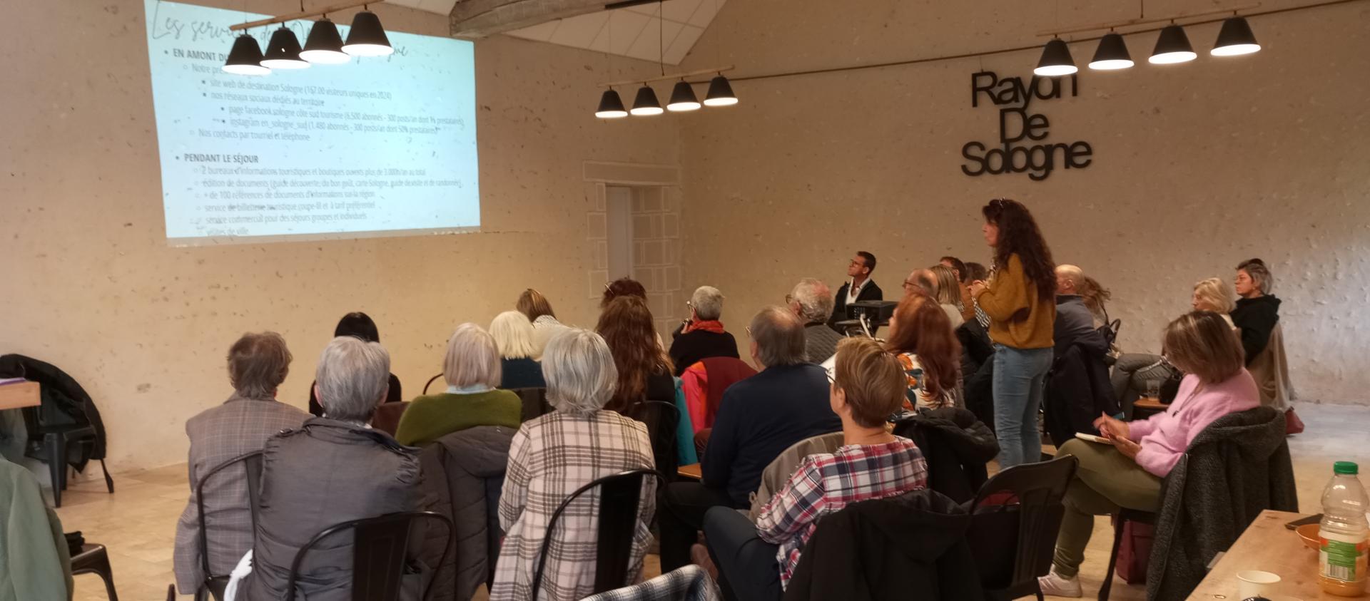 Seminaire dans la grange rayon de sologne 41320